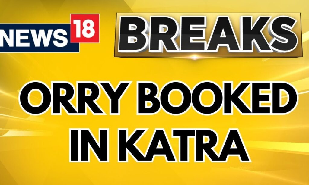 Bollywood Socialite Orry Booked For Consuming Alcohol In Katra, Jammu Kashmir | Orry Arrested