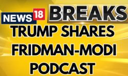 Trump Shares PM Modi's Podcast With Lex Fridman On His Truth Social Platform | USA News | News18