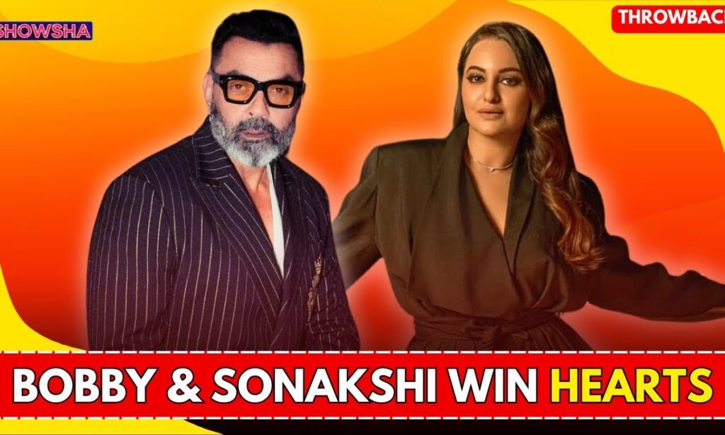 Bobby Deol & Sonakshi Sinha’s Big Moment At News18 Showsha Reel Awards 2024 I THROWBACK