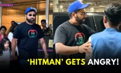 Hitman Rohit Sharma Gets Angry As Paps Get Too Close To His Family, Poses For Them Later I WATCH