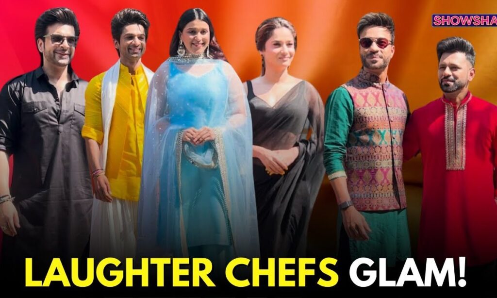 Ankita Lokhande, Vicky Jain, Rahul Vaidya, Karan Kundra & More Spotted At Laughter Chefs S2 Set