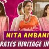 Nita Ambani Stuns In Two Manish Malhotra Sarees At Vantara Inauguration; DECODING The Elegant Looks