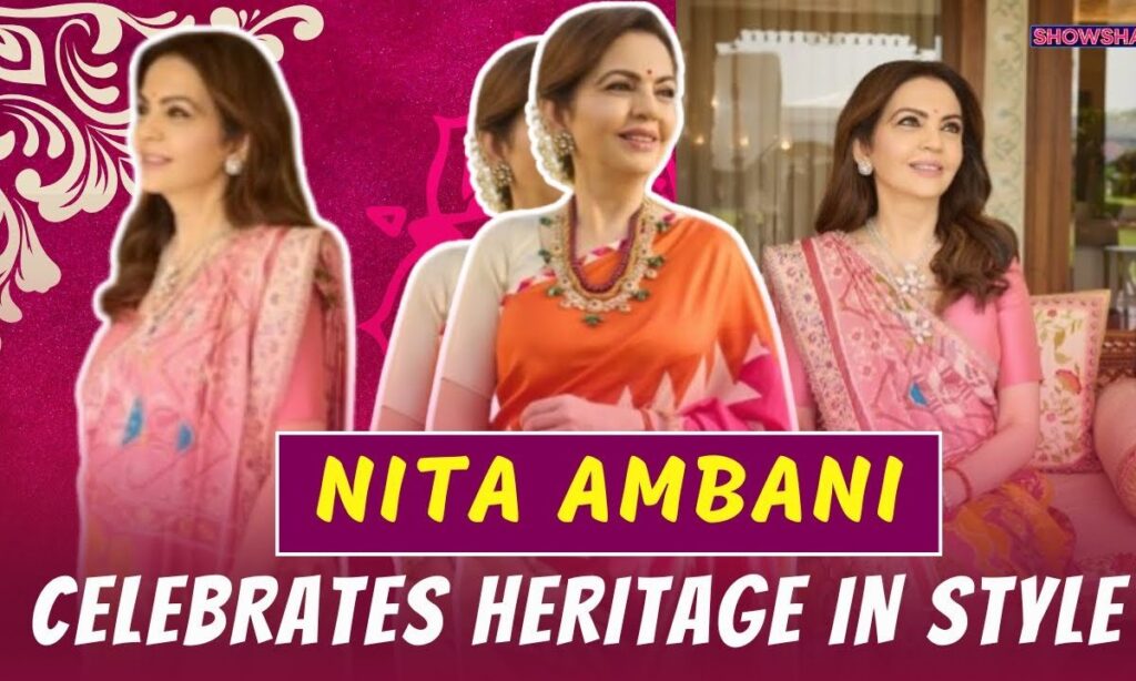 Nita Ambani Stuns In Two Manish Malhotra Sarees At Vantara Inauguration; DECODING The Elegant Looks