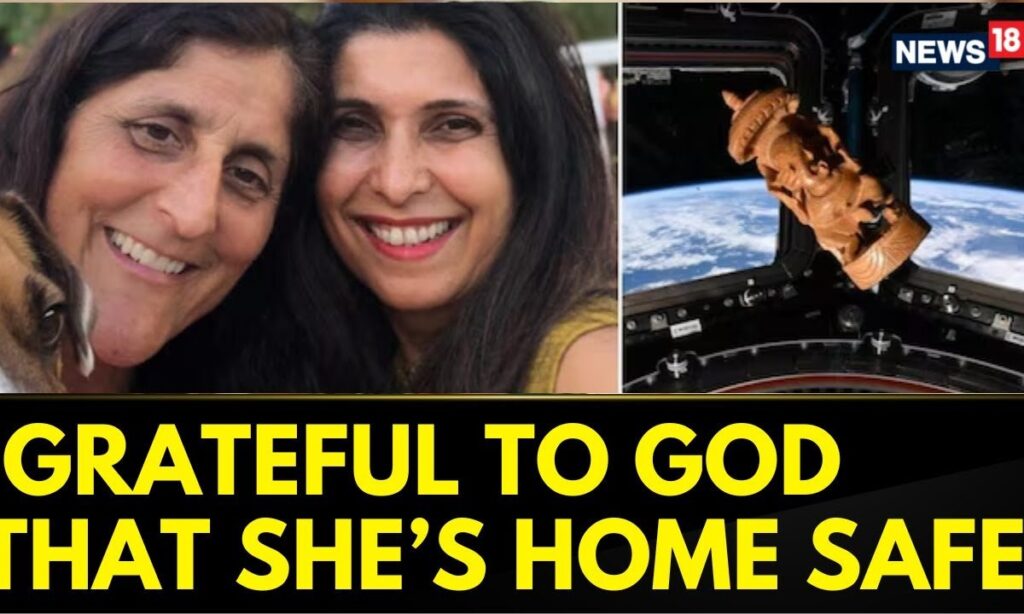 "Very Grateful To God That She's Back Home Safe And Sound": Sunita Williams Cousin Falguni | News18