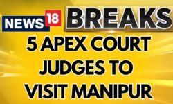 Five Supreme Court Judges Are Scheduled To Visit Manipur Relief Camp Today | Manipur Violence