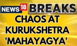 Chaos Erupts At Kurukshetra 'Mahayagya' Over Food Quality, One Injured | Breaking News | News18