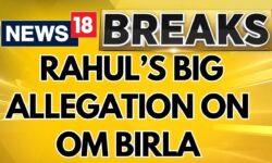 LoP Rahul Gandhi Attacks Speaker Om Birla, Alleges, He Is Not Allowed To Speak In The House | News18