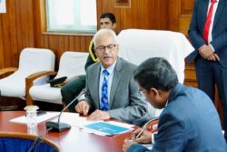 Manipur Governor Chairs Security Meeting, Reviews Law And Order Situation