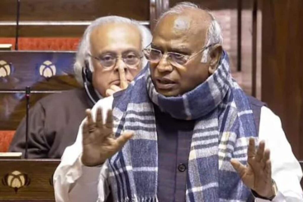 'Unacceptable': BJP Mounts Big Attack As Mallikarjun Kharge's Rajya Sabha Remark Sparks Row