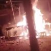 Several Injured, Shops Torched As Holi Procession Turns Violent In Jharkhand's Giridih | On Cam