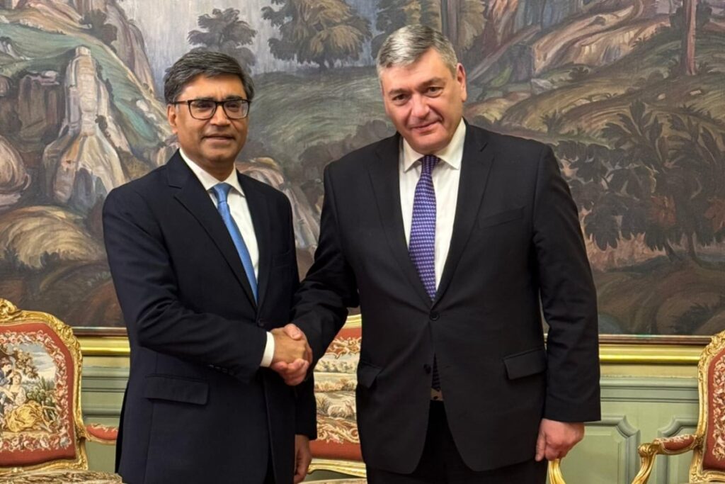 Foreign Secretary Vikram Misri Holds Talks With Russian Counterpart In Moscow