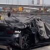 BMW Driver Goes 'Fast & Furious' On Mumbai’s Coastal Road, Crashes Into Barrier | Watch