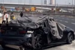 BMW Driver Goes 'Fast & Furious' On Mumbai’s Coastal Road, Crashes Into Barrier | Watch