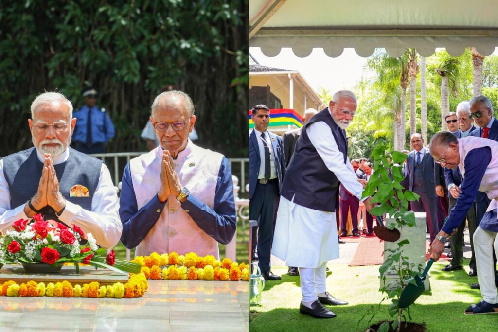 PM Modi Visits Botanical Garden, Attends National Day Lunch On Day 1 In Mauritius