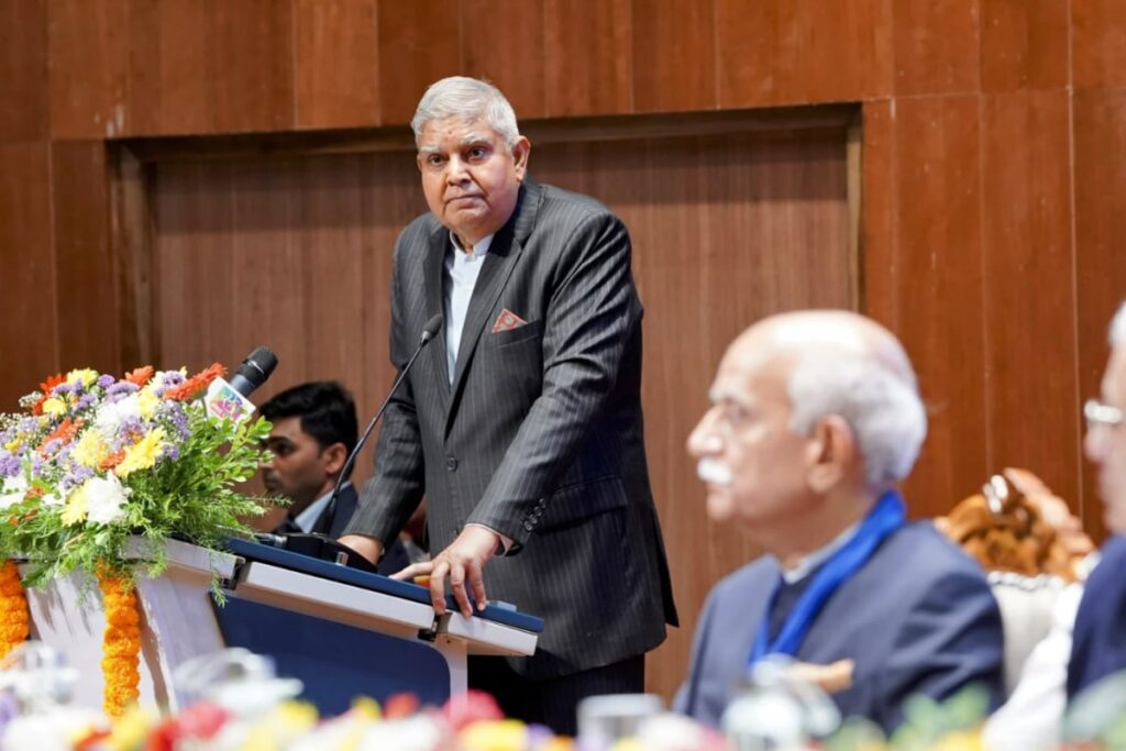 'We Must Be Alarmed': Vice President Dhankhar Expresses Concern About 'Orchestrated Conversions' In India