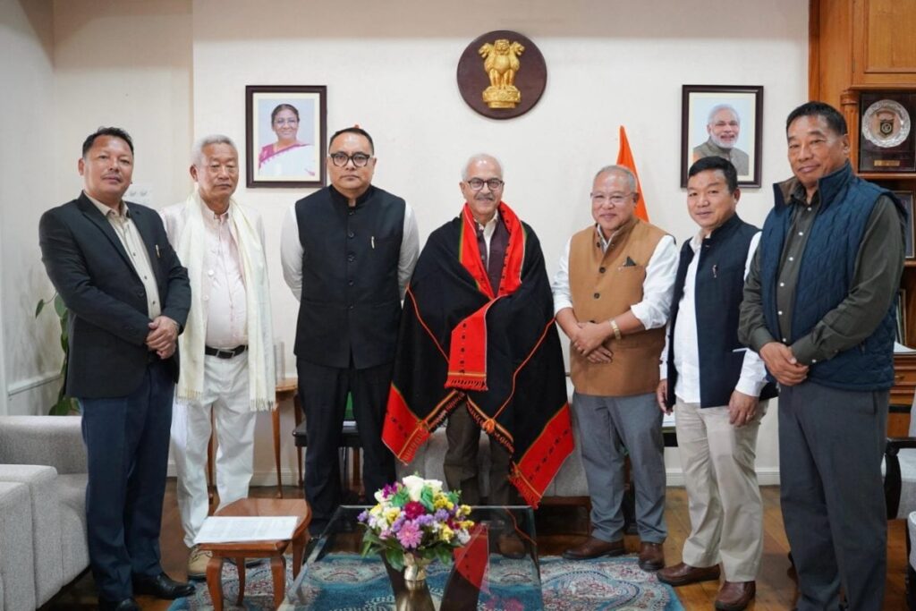 Manipur Naga MLAs Call On Governor, Pledge Support For Peace & Stability