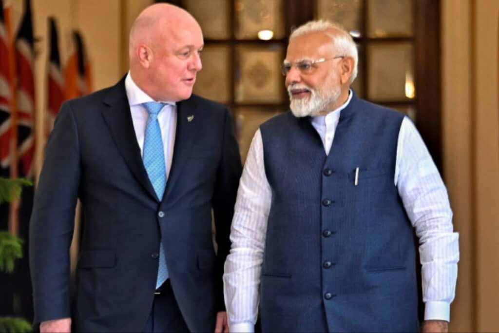 India, New Zealand Ink Defence Cooperation Pact After Talks Between PM Modi, Counterpart Luxon