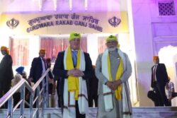 PM Modi, New Zealand Counterpart Luxon Visit Gurdwara Rakab Ganj Sahib In Delhi