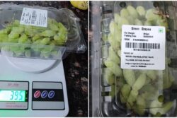 'A Thought-Out Way To Scam': Customer Slams Blinkit After Ordered Grapes Weigh Less Than Advertised