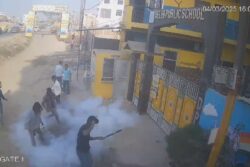 Video Shows Miscreants Hurling Homemade Bombs, Stones At Bihar School; Case Filed