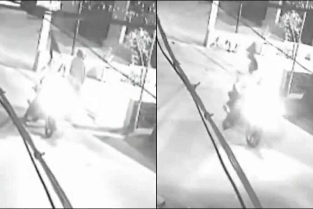 On Camera | Bike-Borne Suspects Hurl Explosive At Amritsar Temple, Police Suspect Pak Involvement