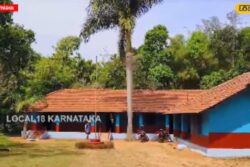 Tired Of Waiting For Chikkamagaluru Authorities, Parents Repair, Whitewash Government School