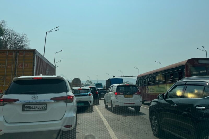 Holi 2025: Massive Traffic Jam On Mumbai-Goa Highway As People Head For Long Weekend