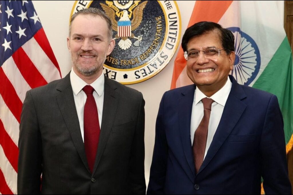 Piyush Goyal Holds 'Forward Looking' Talks With US Trade Representative On Bilateral Trade Deal