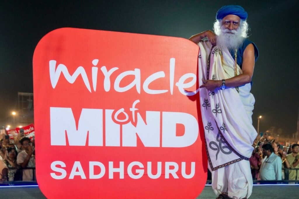 Sadhguru's Free Meditation App Outpaces ChatGPT With 1 Million Downloads In 15 Hours