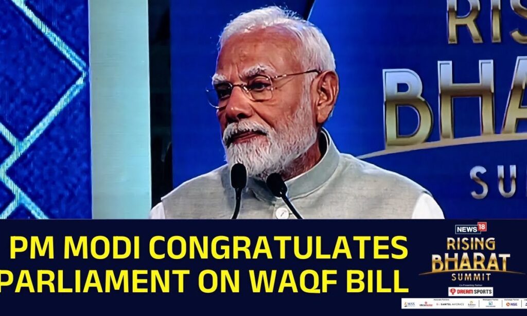 Rising Bharat Summit 2025 Updates: Politics Of Appeasement Fuelled Waqf Protests Says PM Modi