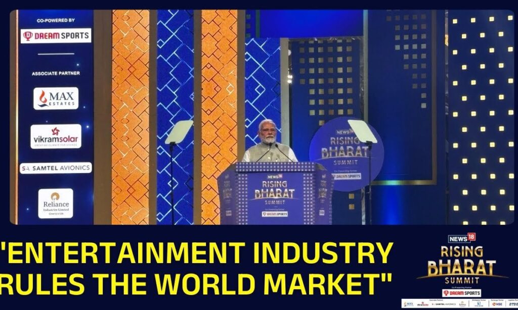 PM Modi: We Are Holding World Audio Visual & Entertainment Summit In Mumbai | Rising Bharat Summit