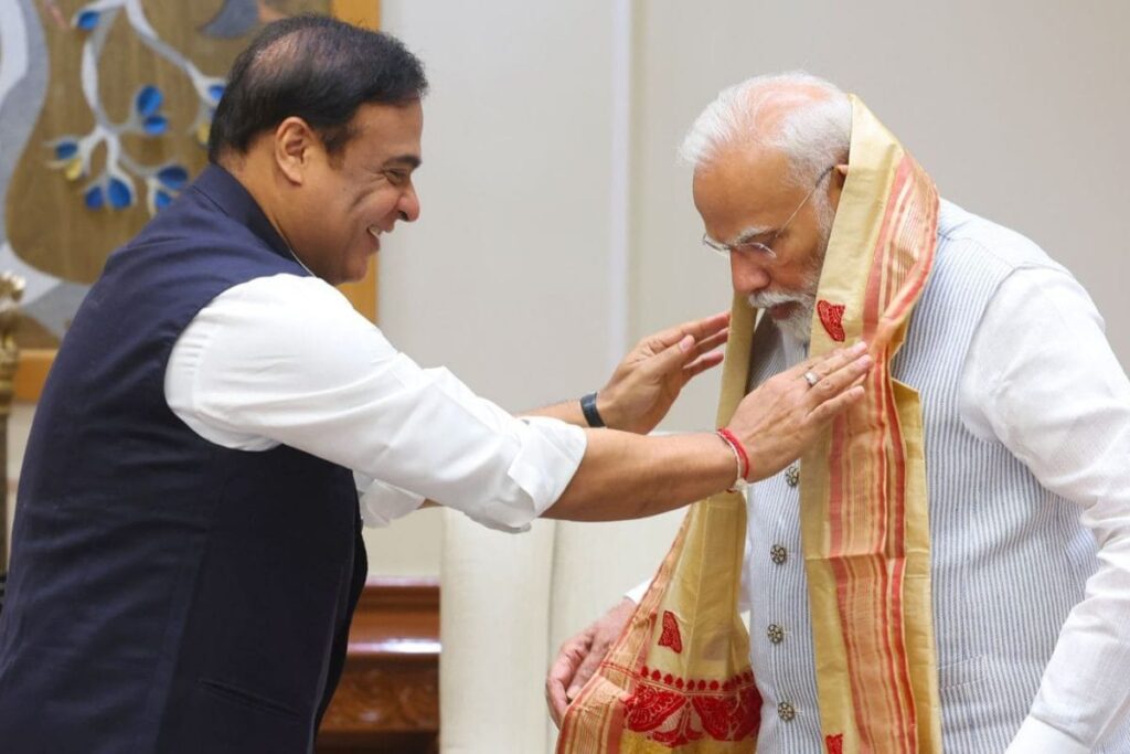 Assam CM Calls On PM Modi, Invites Him To Bhupen Hazarika's Birth Centenary Celebrations