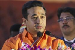 'Did He Take His Wife's Permission Before Responding to Raj': Nitesh Rane's Dig At Uddhav