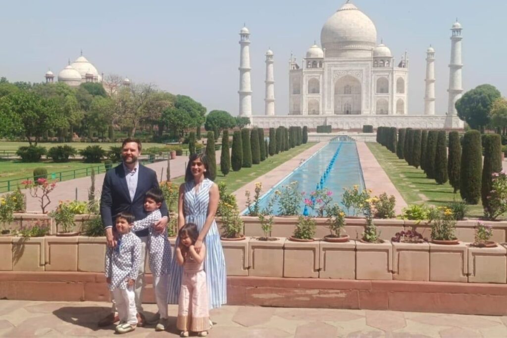 ‘Tribute To True Love, India’s Culture’: JD Vance & Family Awed By Taj Mahal In Agra Visit