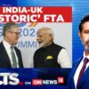 India And UK Seal Ambitious Free Trade Agreement Amid Global Trade Turmoil | News18 | #thehardfacts