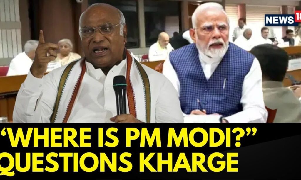 Kharge Questions PM Modi's Absence As Rajnath Chairs All-Party Meeting On Operation Sindoor | News18