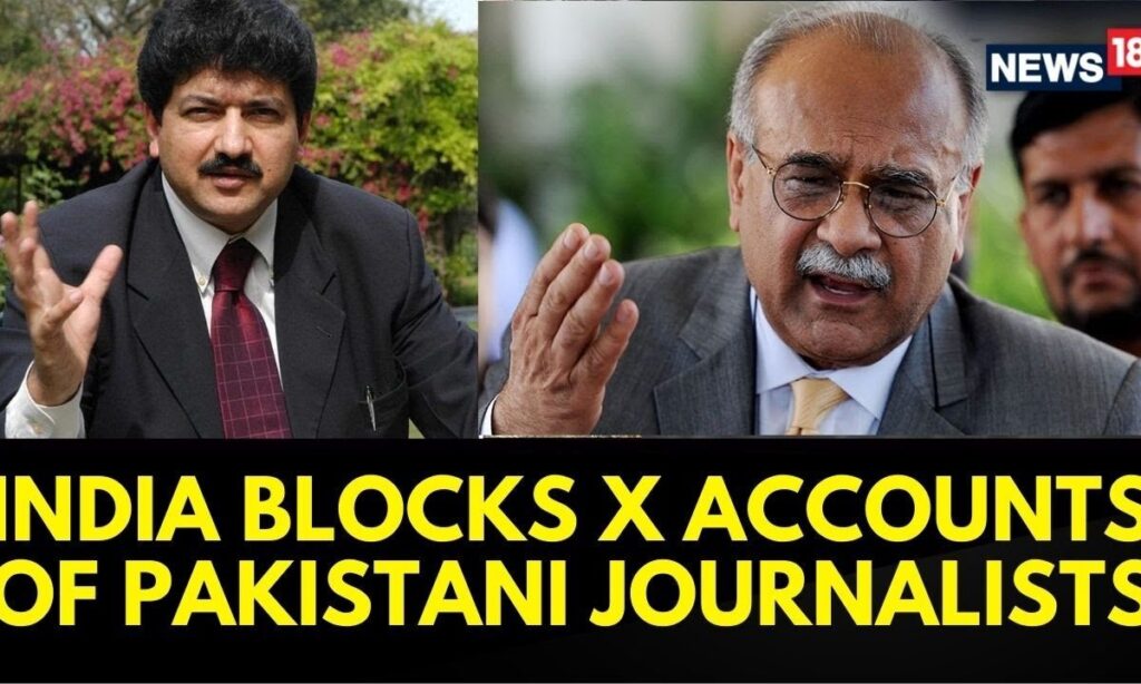India Has Blocked X Accounts Of Pakistani Journalists Hamid Mir And Najam Aziz Sethi | News18