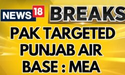 MEA Briefing : Pakistan's High Speed Missile Targeted Punjab Air Base | India Pakistan War | News18