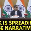 India Pakistan News | Pakistan Is Spreading False Narratives, Claims MEA | India Pakistan War