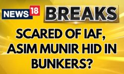 Sources Say Pakistan Army Chief Asim Munir Was Moved To A Bunker As IAF Struck A Key Airbase |News18