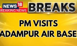 PM Modi Visits Adampur Air Base, Gets Briefed By IAF Officials And Interacts With Brave Jawans