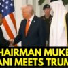 RIL Chairman Mukesh Ambani Meets Donald Trump, Qatari Emir At Lusail Palace, Attends State Dinner
