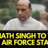 Defence Minister, Rajnath Singh To Visit Bhuj Air Force Station Along With Western Air Command...