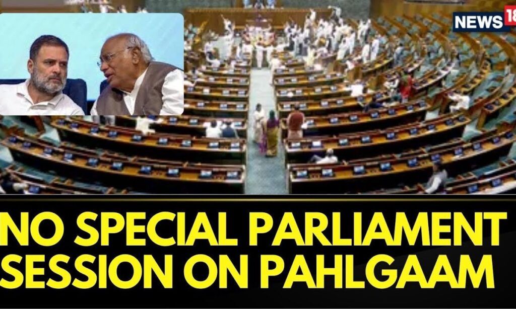 Govt Rejects Opposition's Demand For Special Session On Pahalgam Attack, Says All Parties Briefed..
