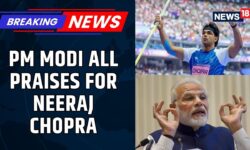 PM Narendra Modi celebrated Neeraj Chopra's 90.23m throw at the Doha Diamond League 2025.