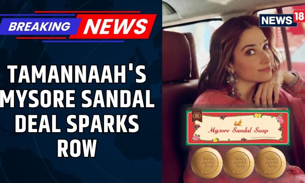 Tamannaah Bhatia Named Mysore Sandal Soap Ambassador, Sparks Row Over Non-Kannadiga Face | News18
