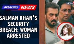 Salman Khan's Security Breach! Woman Arrested for Trespassing at Actor's Residence | Mumbai News