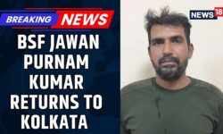 India Pakistan News | BSF Jawan Purnam Kumar, Held Captive By Pakistan Returns To Home | News18