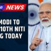 PM Modi To Chair 10th NITI Aayog Governing Council Meeting Today First Major PM-CM Talks  News18