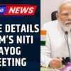 PM Modi News | PM Narendra Modi Reiterates Viksit Bharat Vision During Niti Aayog Meeting | News18